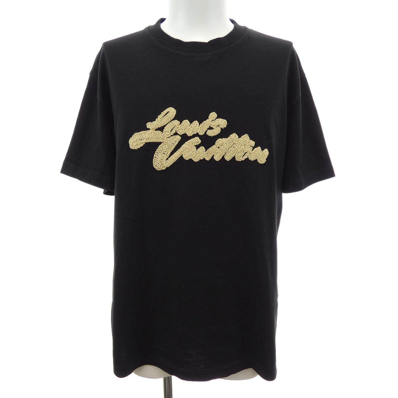 ルイヴィトン エンブロイダードシグネチャー コットンTシャツ