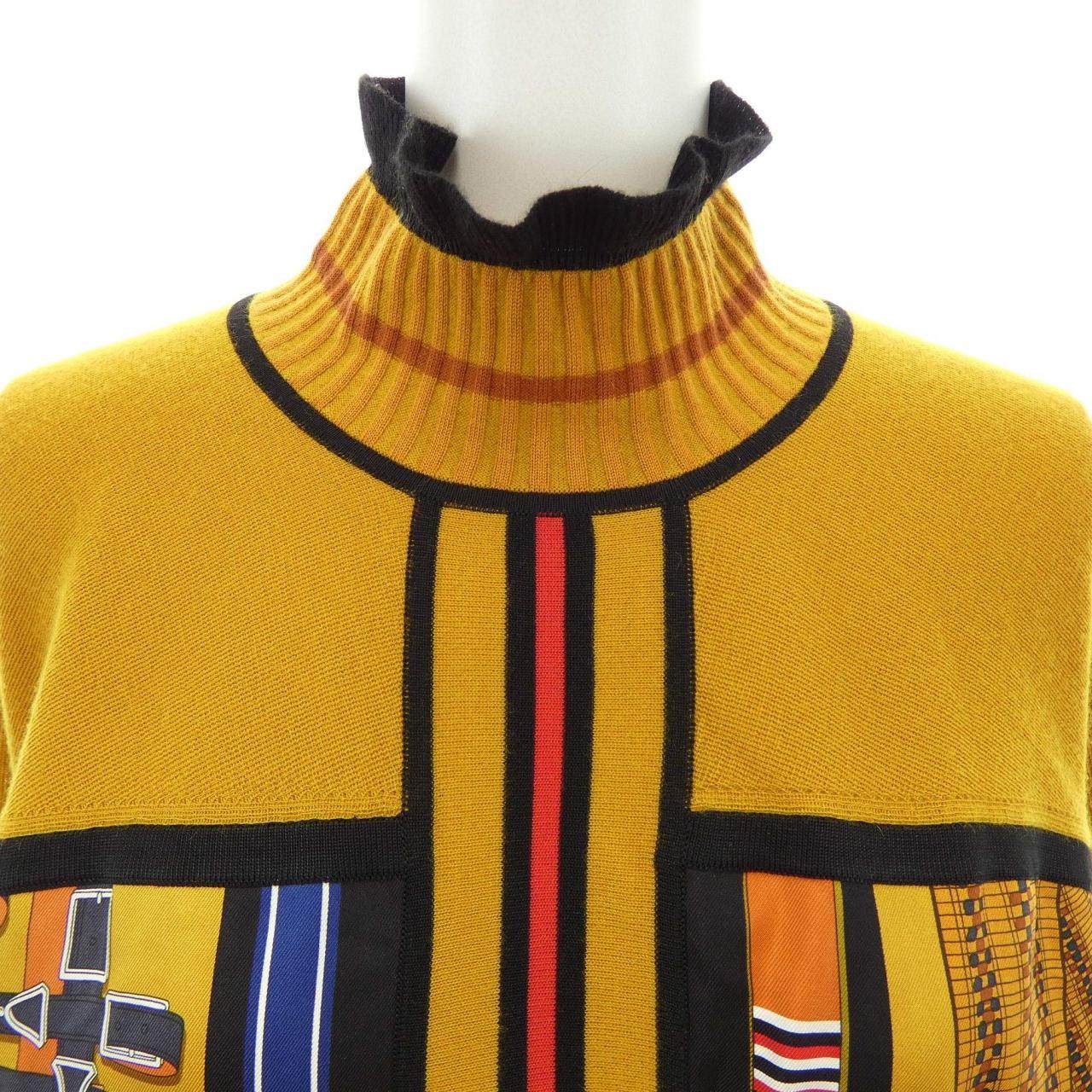 エルメス ツイルレーヌ シルクカシミヤニット