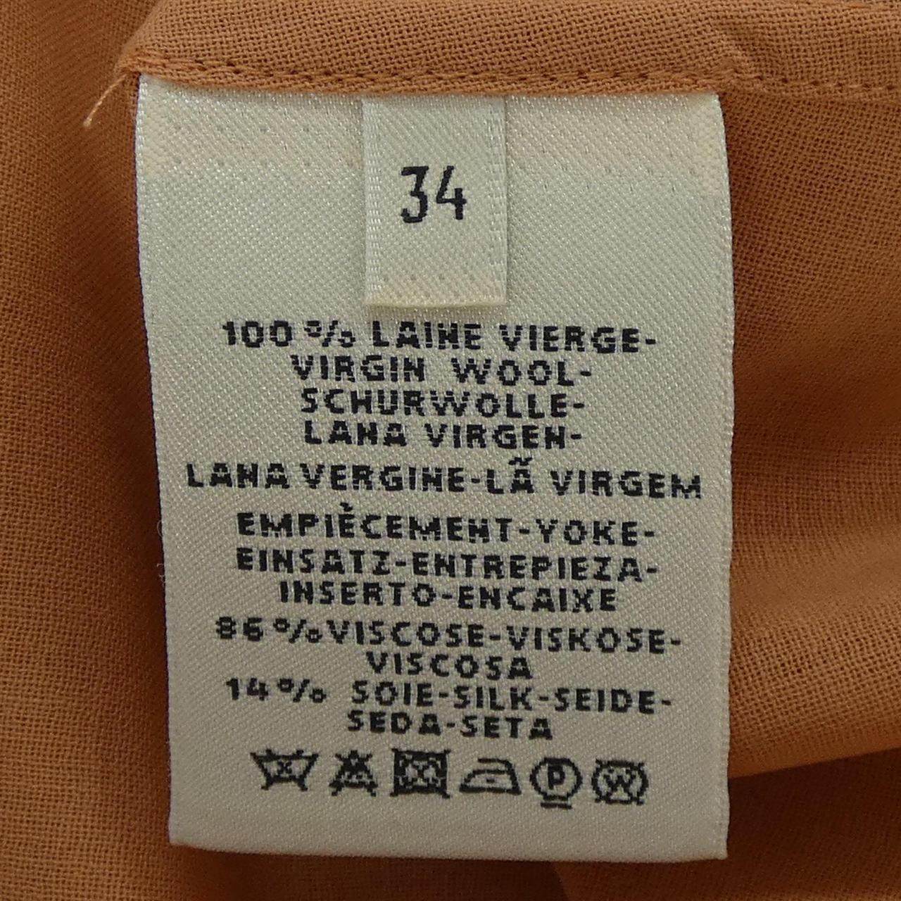エルメス ロングシャツ34