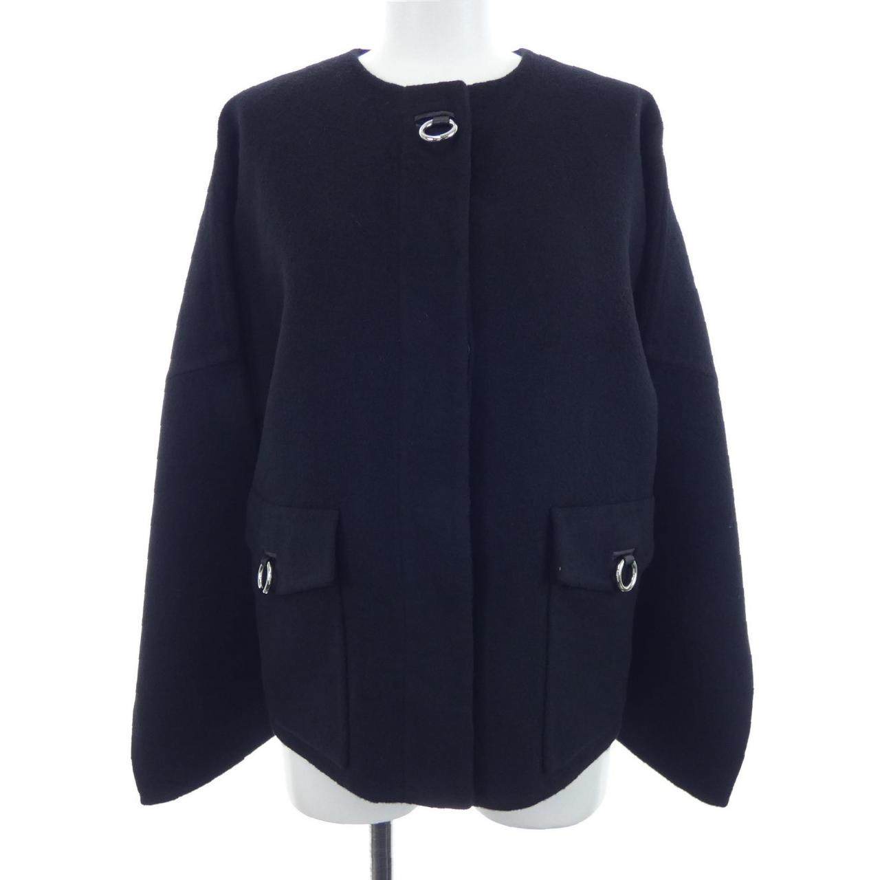 エルメス リングクラスプ カシミヤ ジャケット
