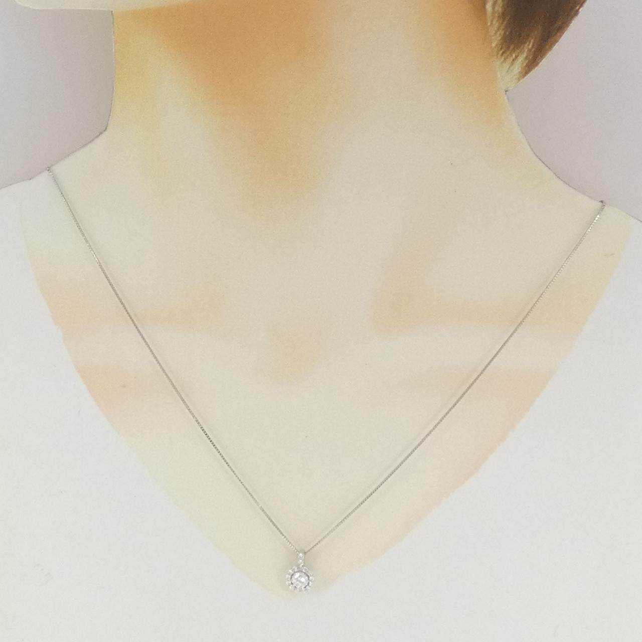 プラチナ ダイヤモンドネックレス
