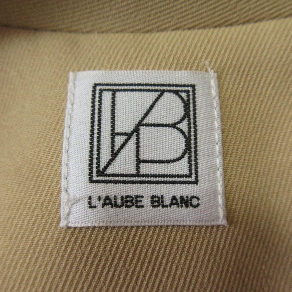 L'AUBE BLANC ローブ ブラン トレンチ コート