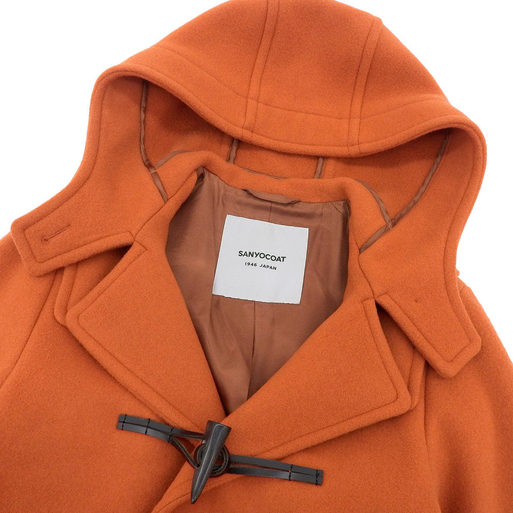 SANYOCOAT ウール メルトン ダッフル コート