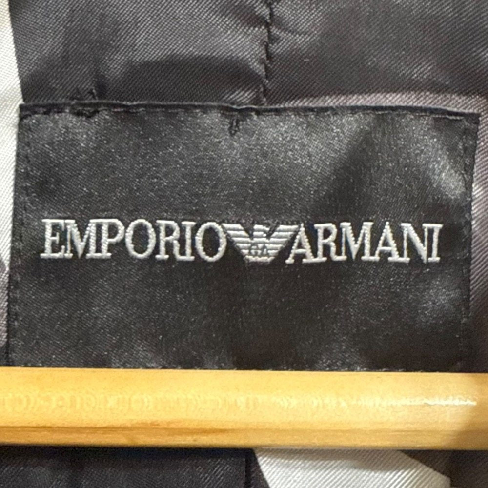 エンポリオ アルマーニ フェイクファー ジャケット