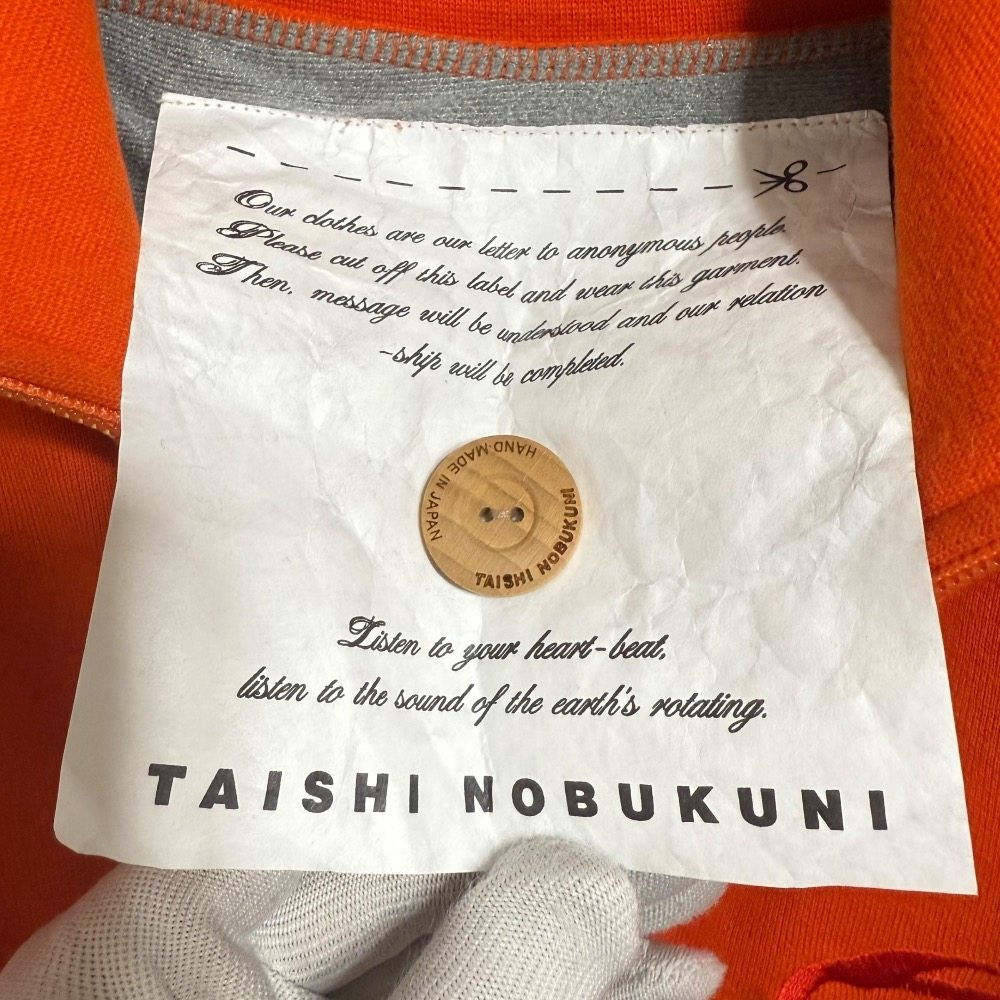 TAISHI NOBUKUNI 刺繍入り トラック ジャケット ブルゾン