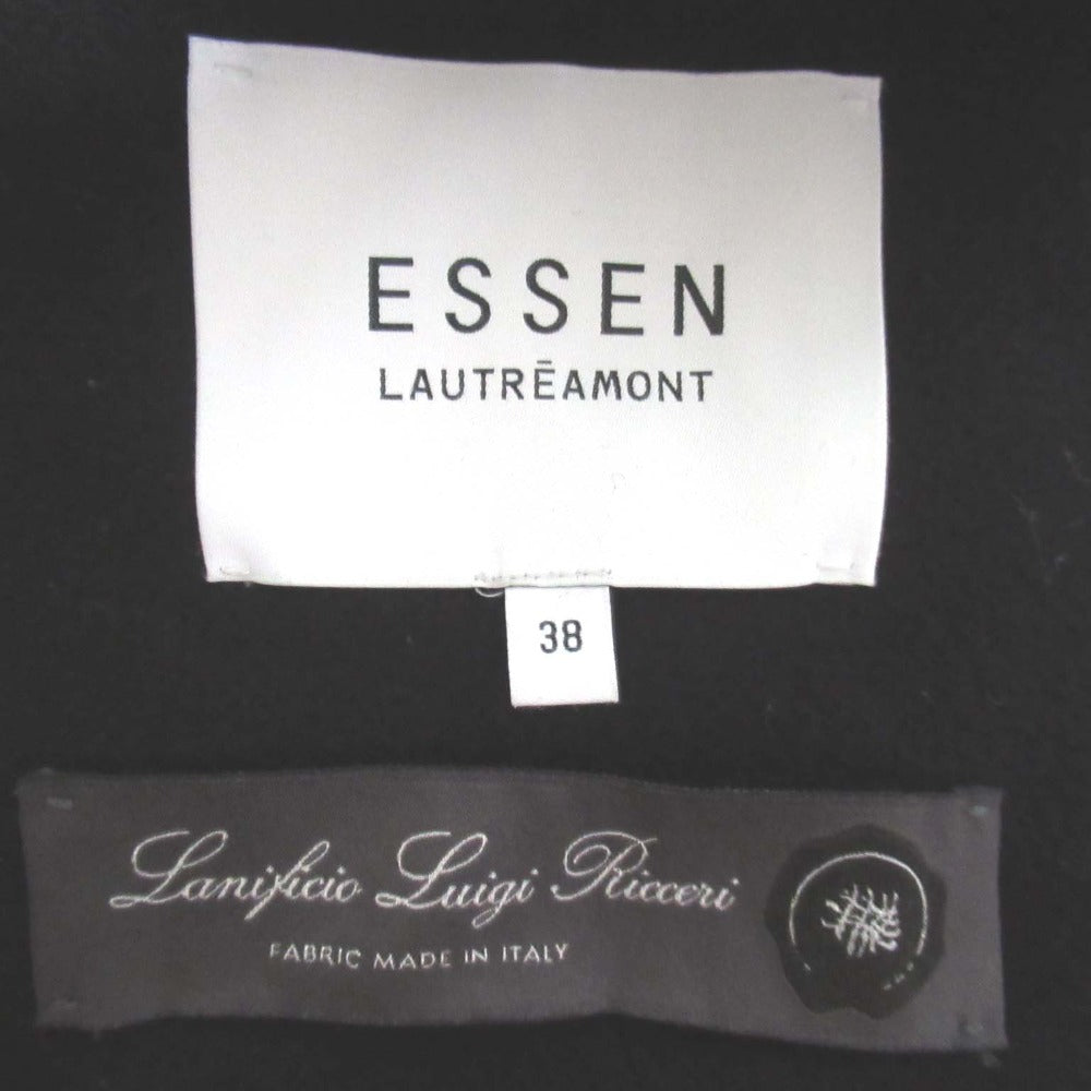 ESSEN.LAUTREAMONT ノー カラー コート