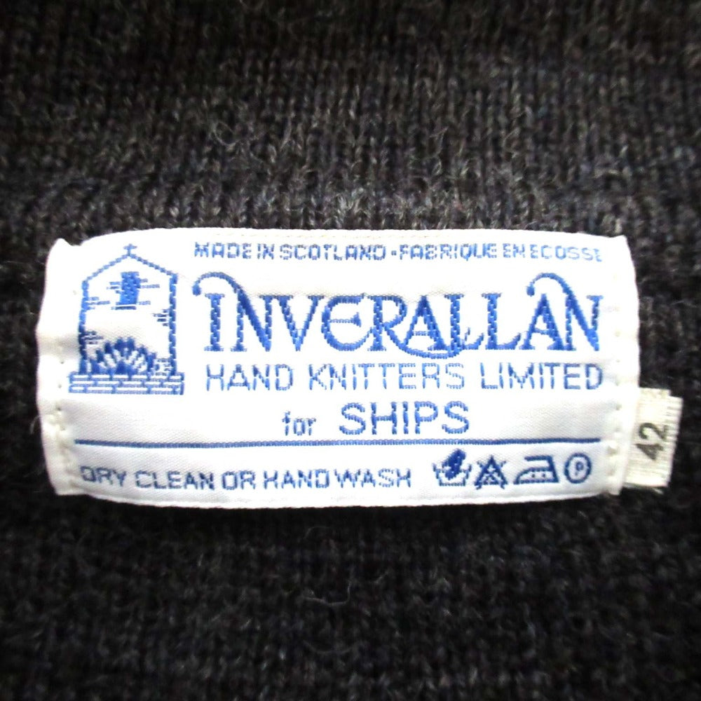 INVERALLAN ブリティッシュ ウール ニット ジャケット