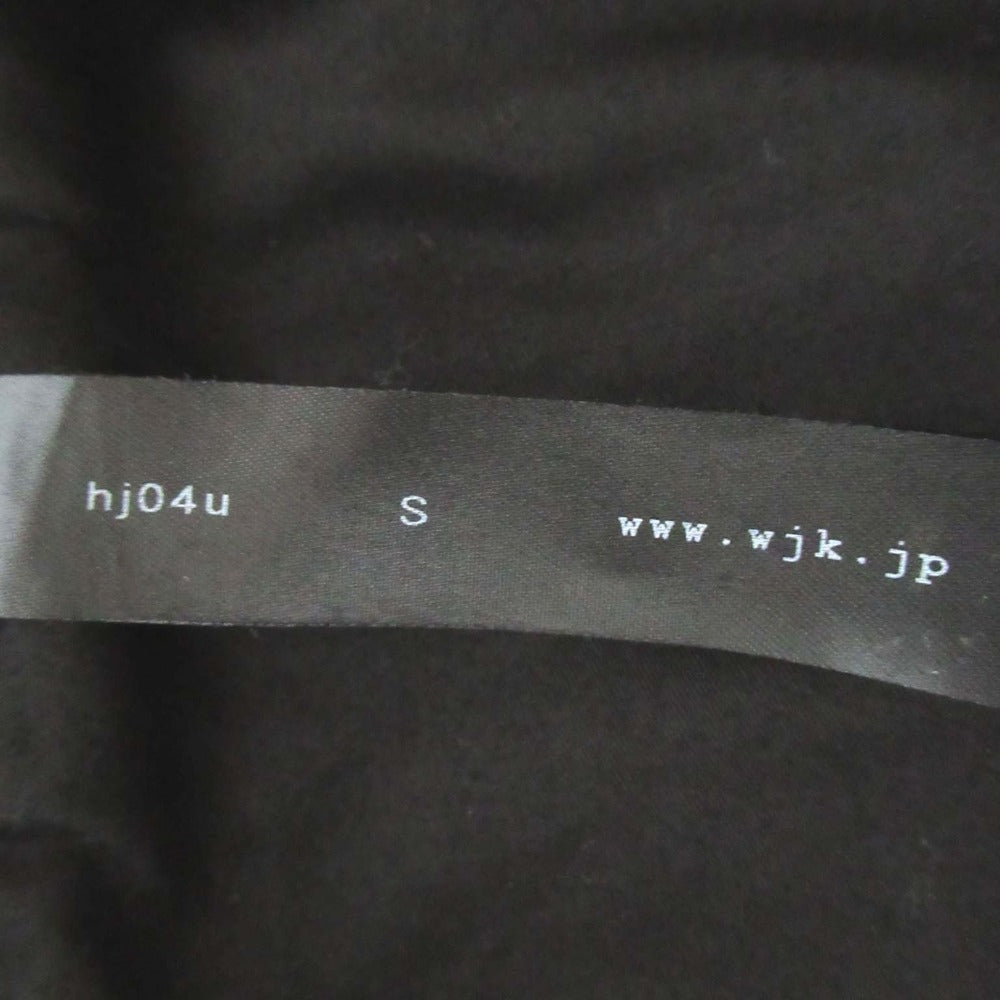 wjk ドツメ コットン チェスター コート