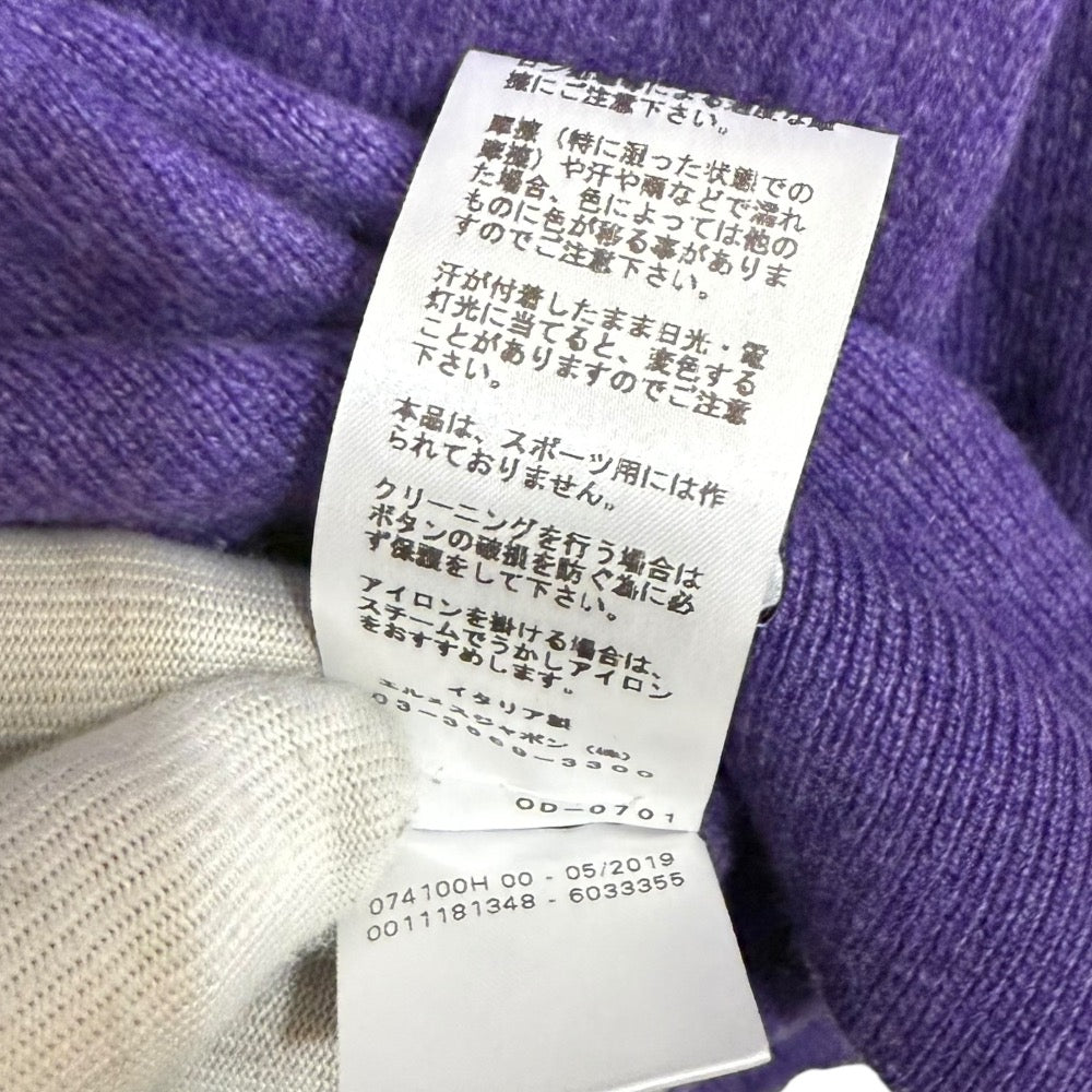 エルメス 100% カシミア ニット カーディガン