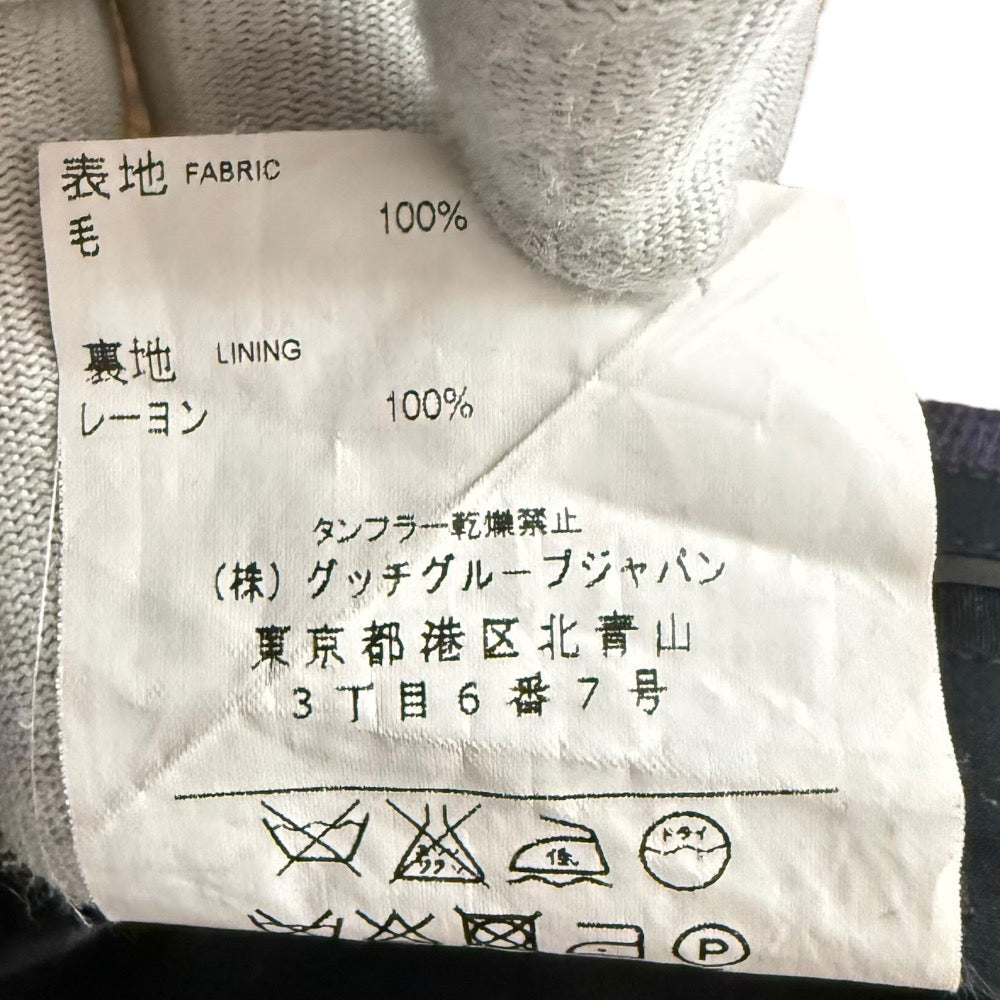 グッチ チェック トラウザー