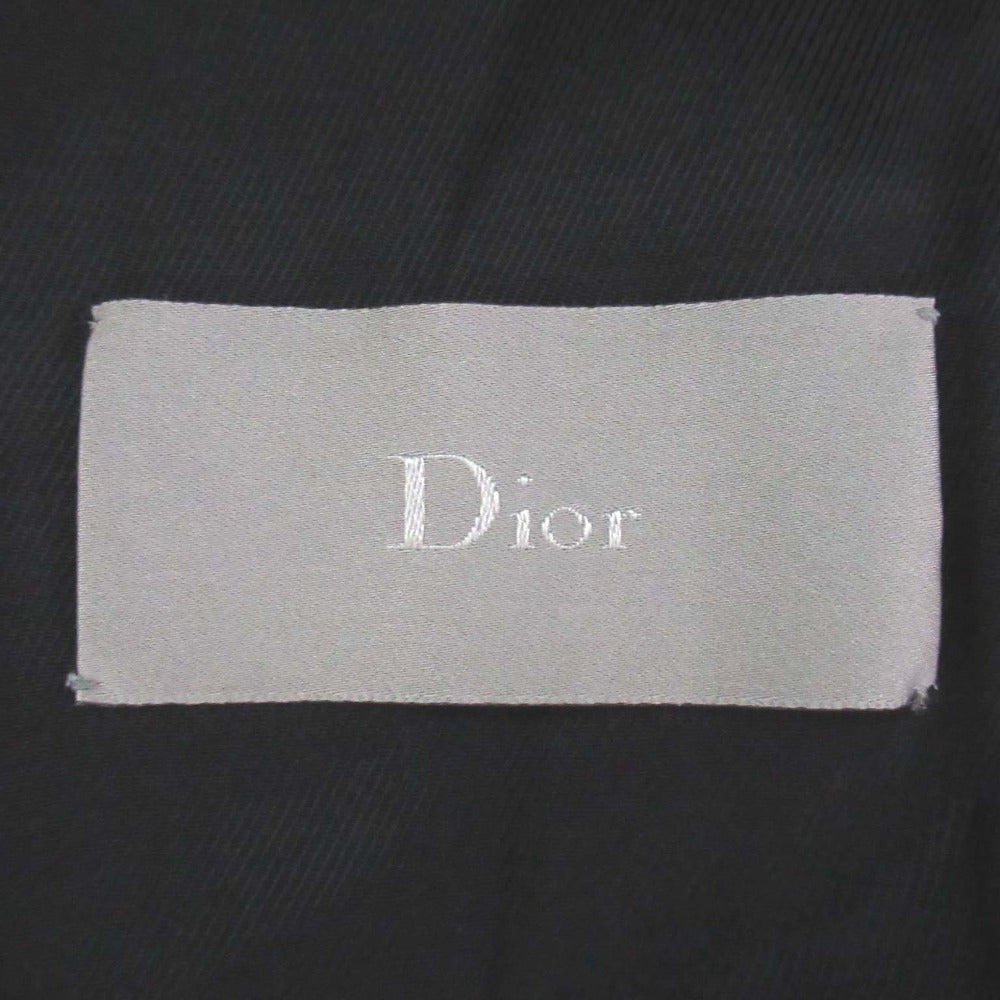 ディオール オム ウール カシミア ダブルブレスト トレンチ コート