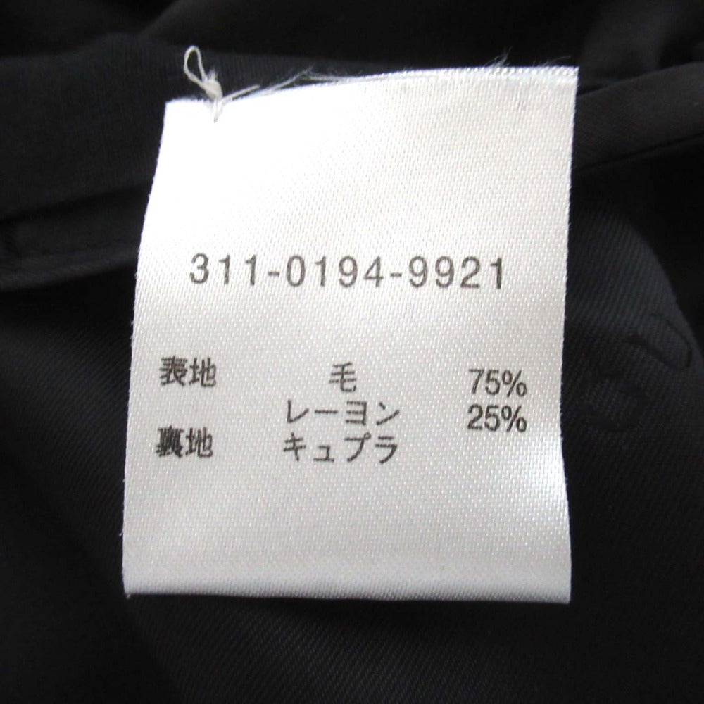 グッチ シングル ブレスト ウール コート