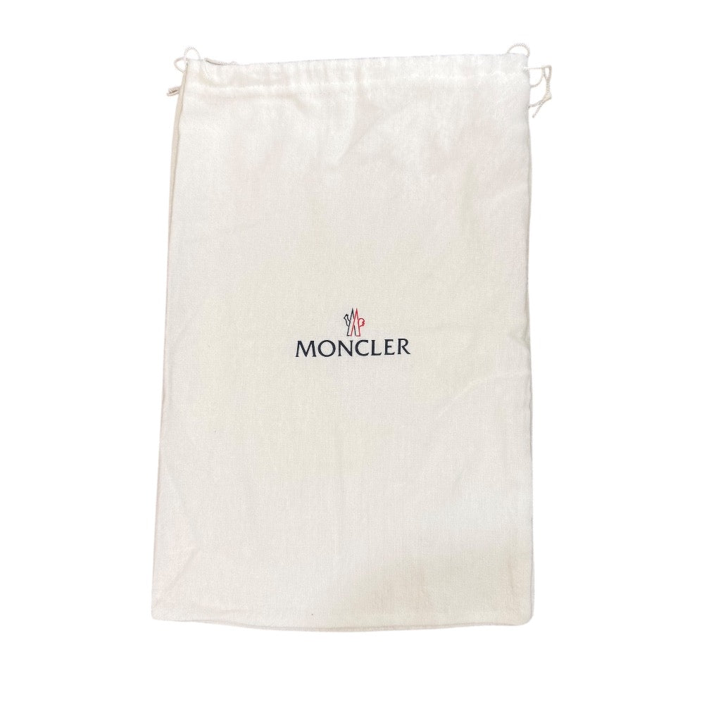 モンクレール レザー シアリング ロートップ スニーカー