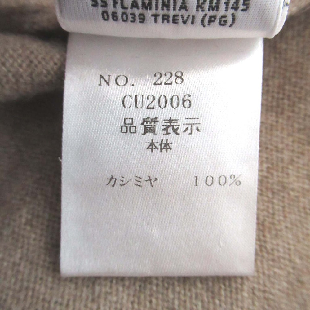 クルチアーニ カシミヤ100%タートルネックニット