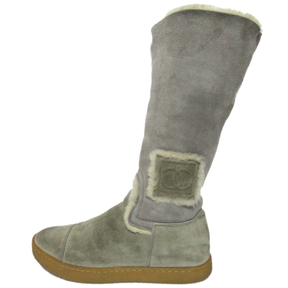 シャネル SPORTS ムートンブーツ