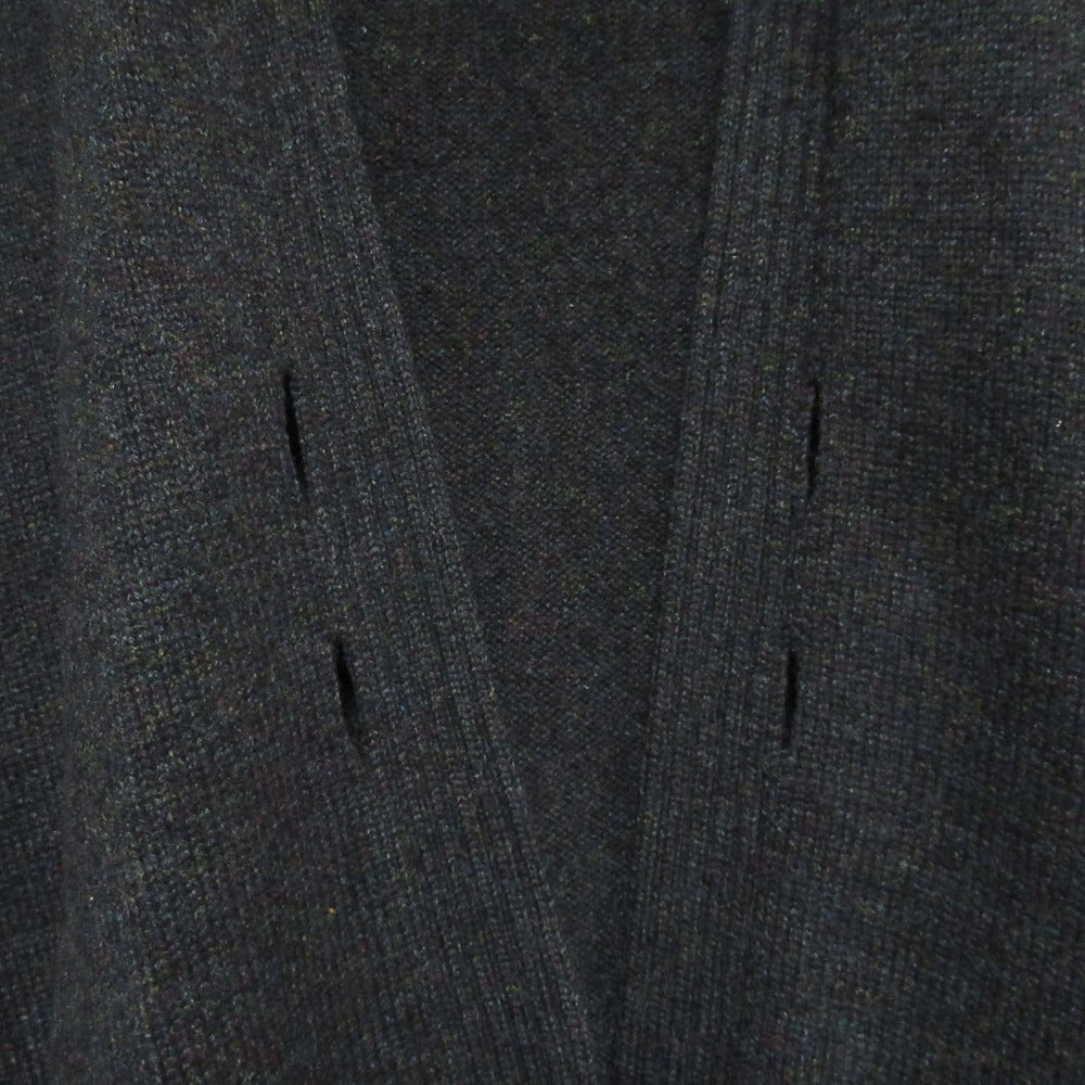 エルメス カシミヤロングニットカーディガン36