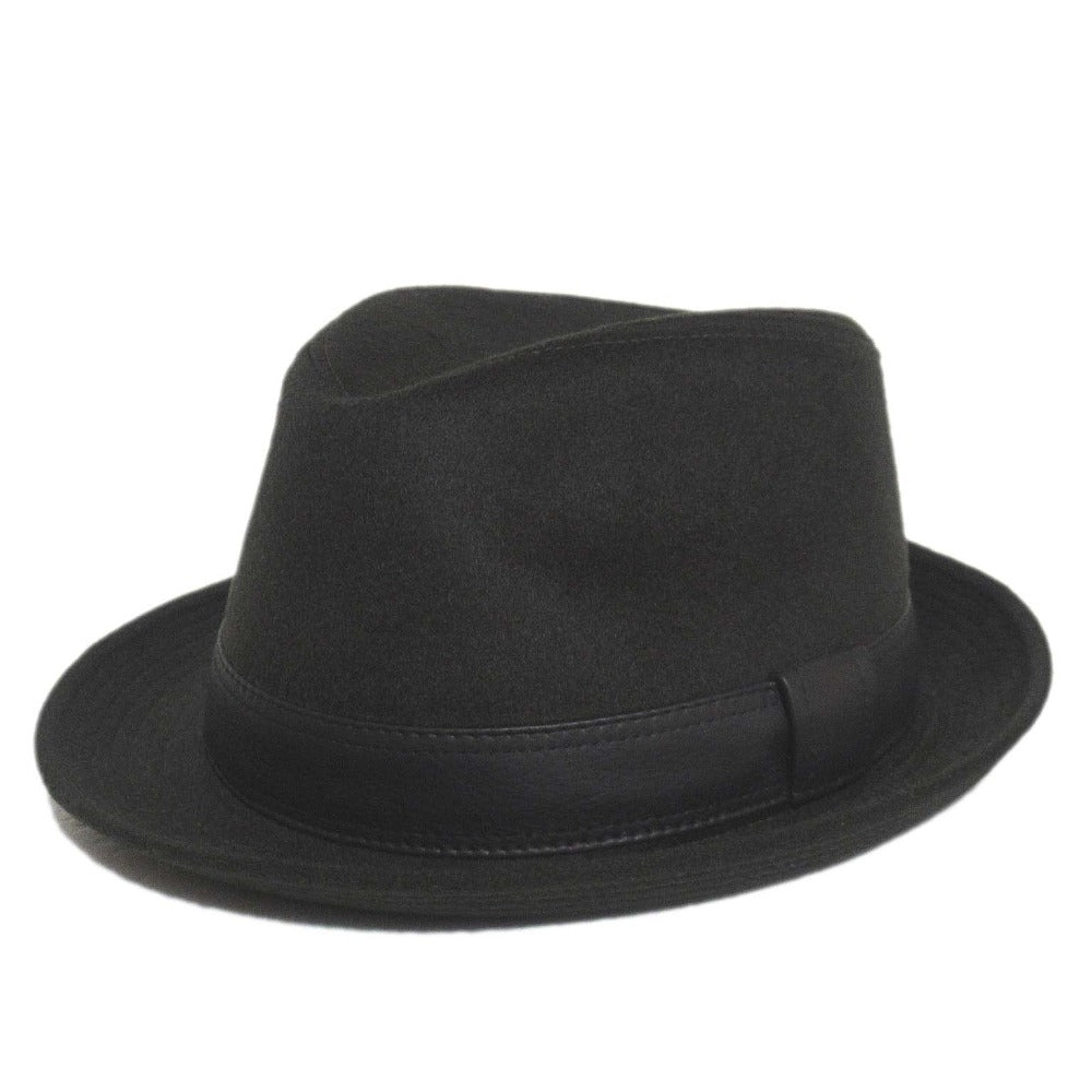エルメス59カシミヤ100%中折れハット