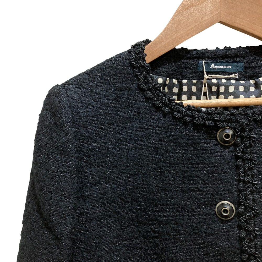 アクアスキュータム F.LLI CERRUTI ツイードセットアップ