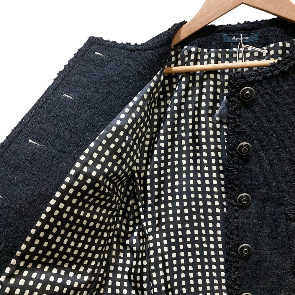 アクアスキュータム F.LLI CERRUTI ツイードセットアップ