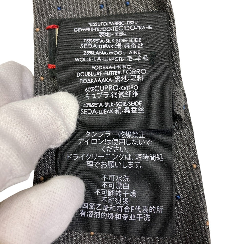 グッチ シルクウールネクタイ