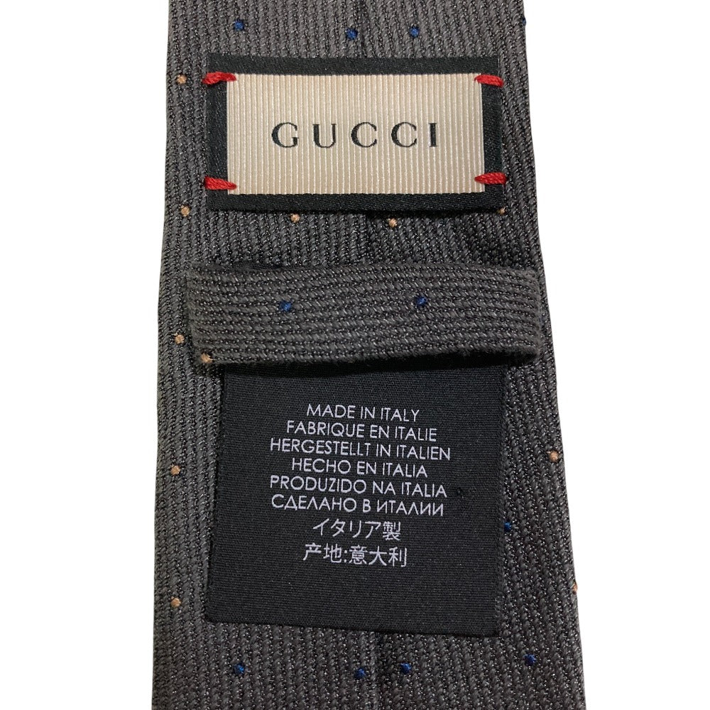 グッチ シルクウールネクタイ