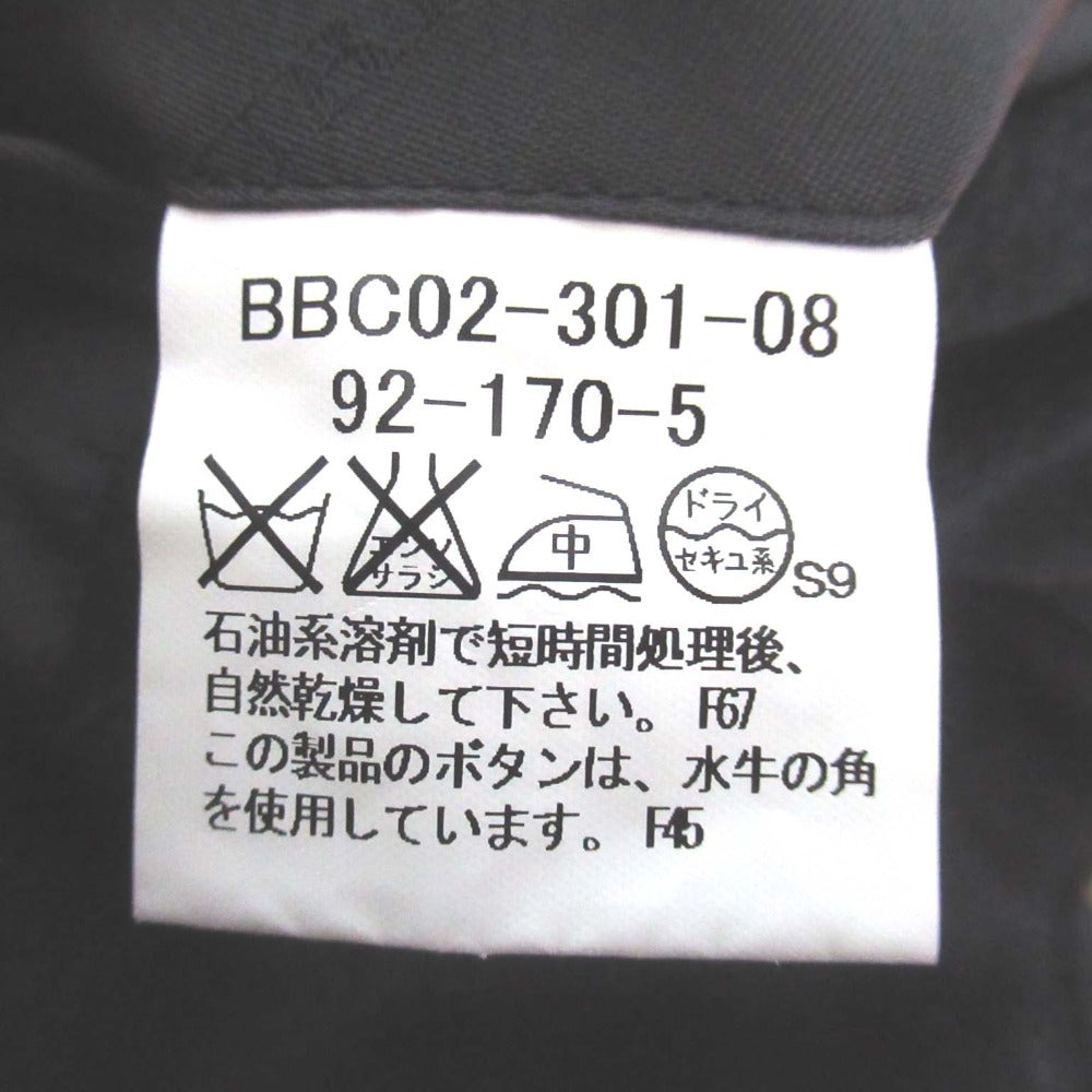 バーバリーロンドン カシミヤ100% シングルステンカラーコート