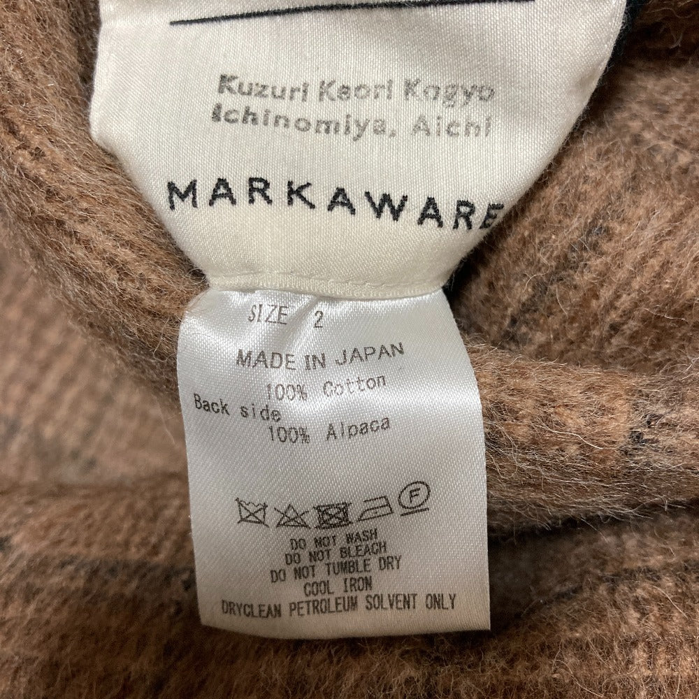 マーカウェア アルパカリバーシブルコート