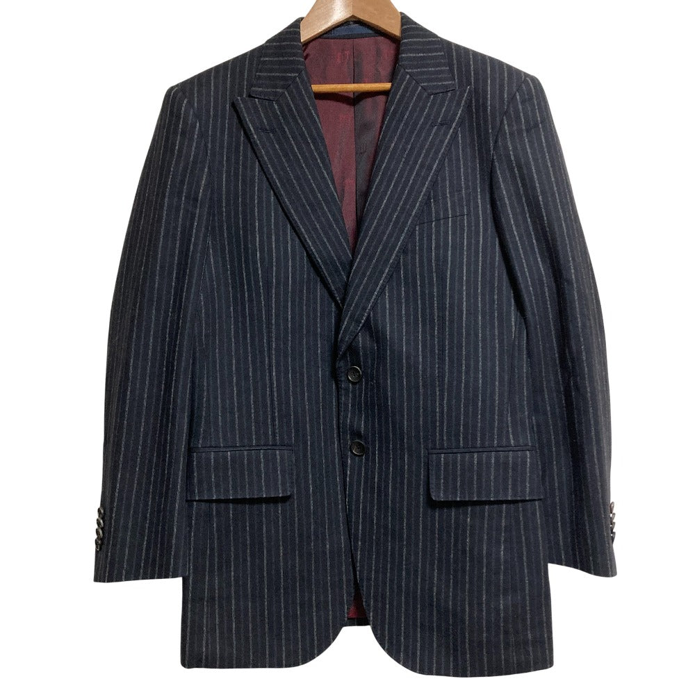 ダンヒル ストライプフランネルテーラードジャケット