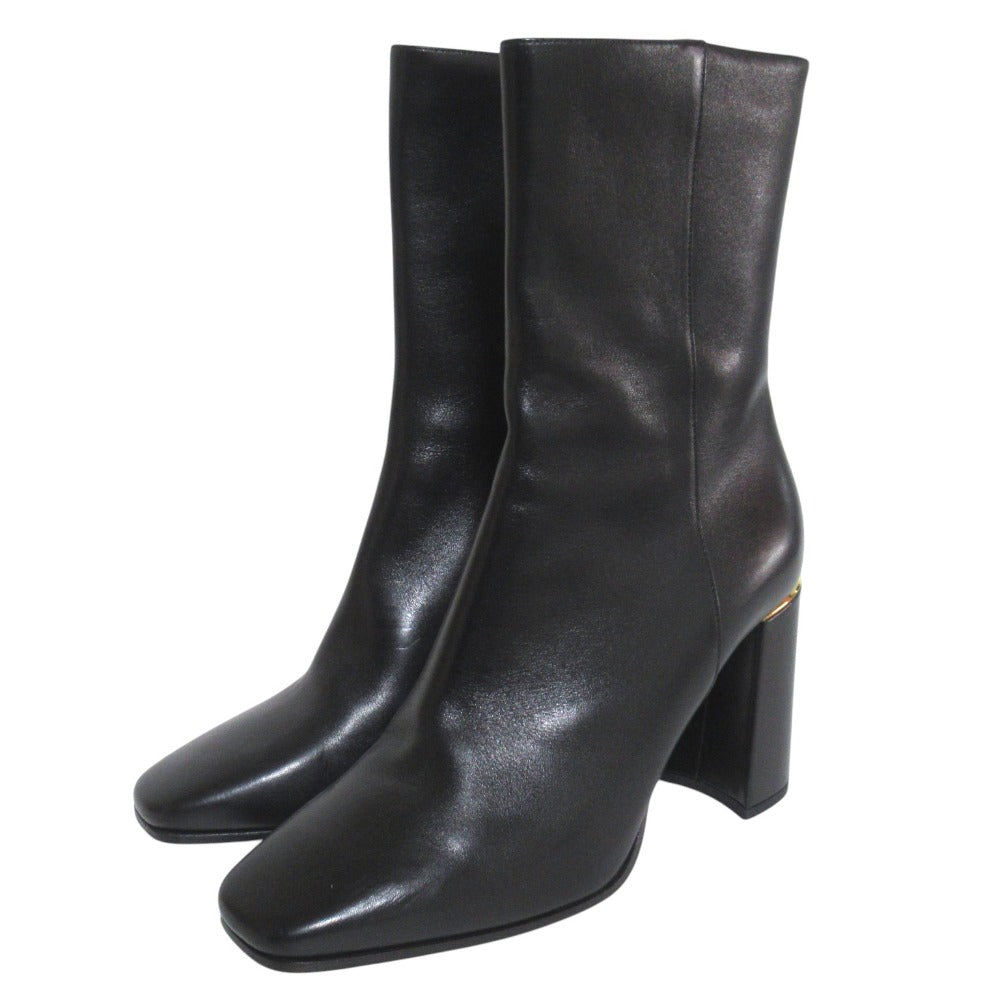 ジミーチュウ LOREN 85 レザーショートブーツ