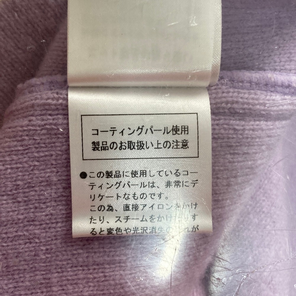 ルネ フェイクパールカフスニットコート