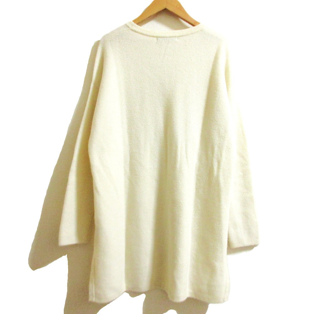 カシヤージュ カシミヤロングニットセーター