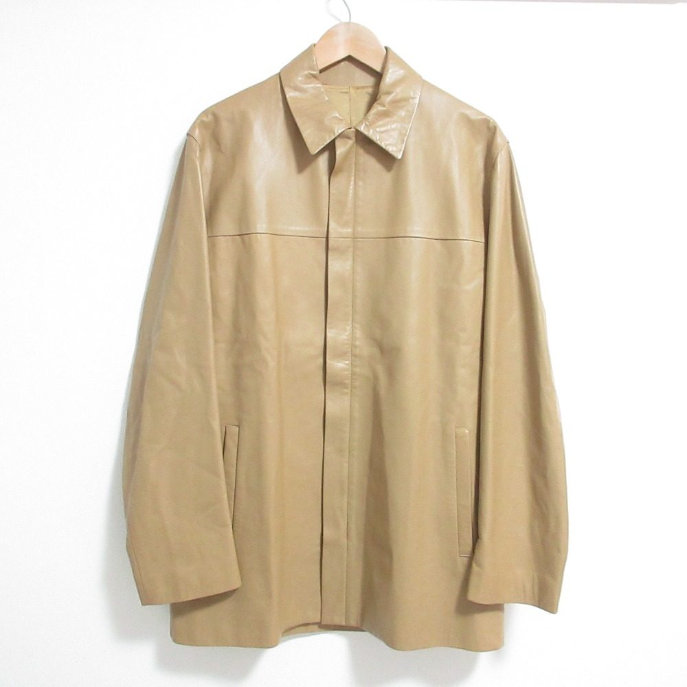 ダンヒル ラムレザー ハーフコート ジャケット