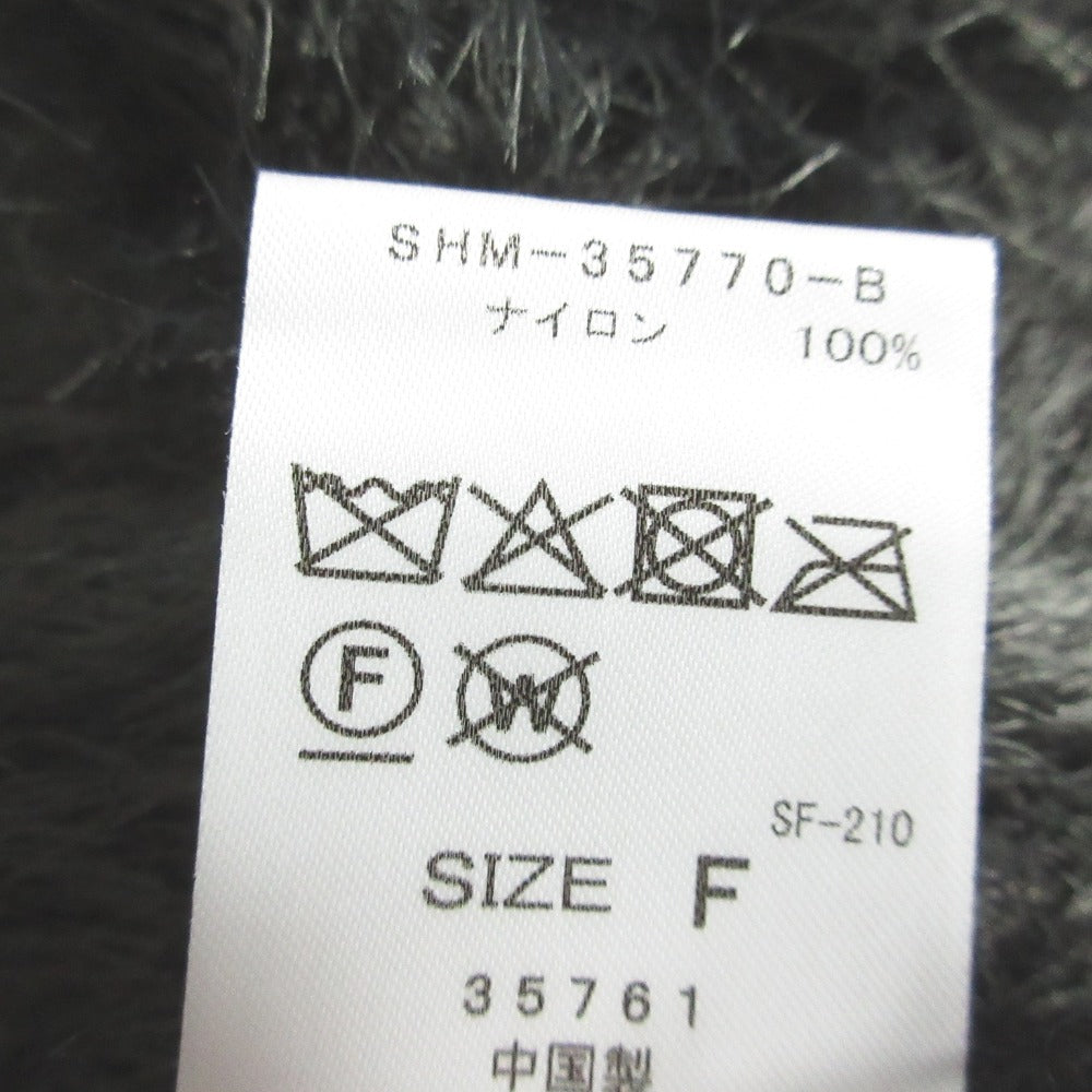 サロンアダムエロペ シアーシャギーニットプルオーバー