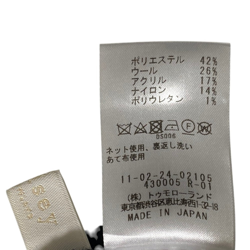 ボールジィ トゥモローランド ウールポンチョカーディガン