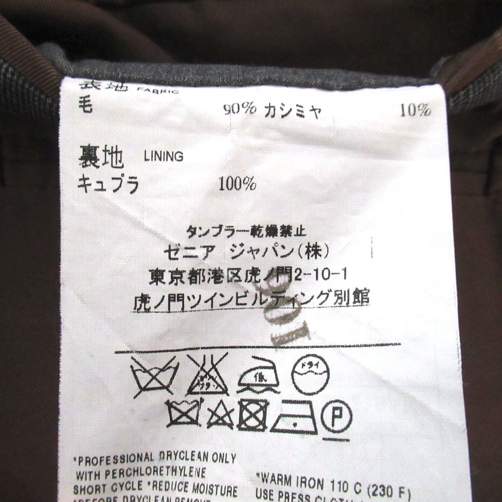 エルメネジルドゼニア ウールカシミヤテーラードジャケット