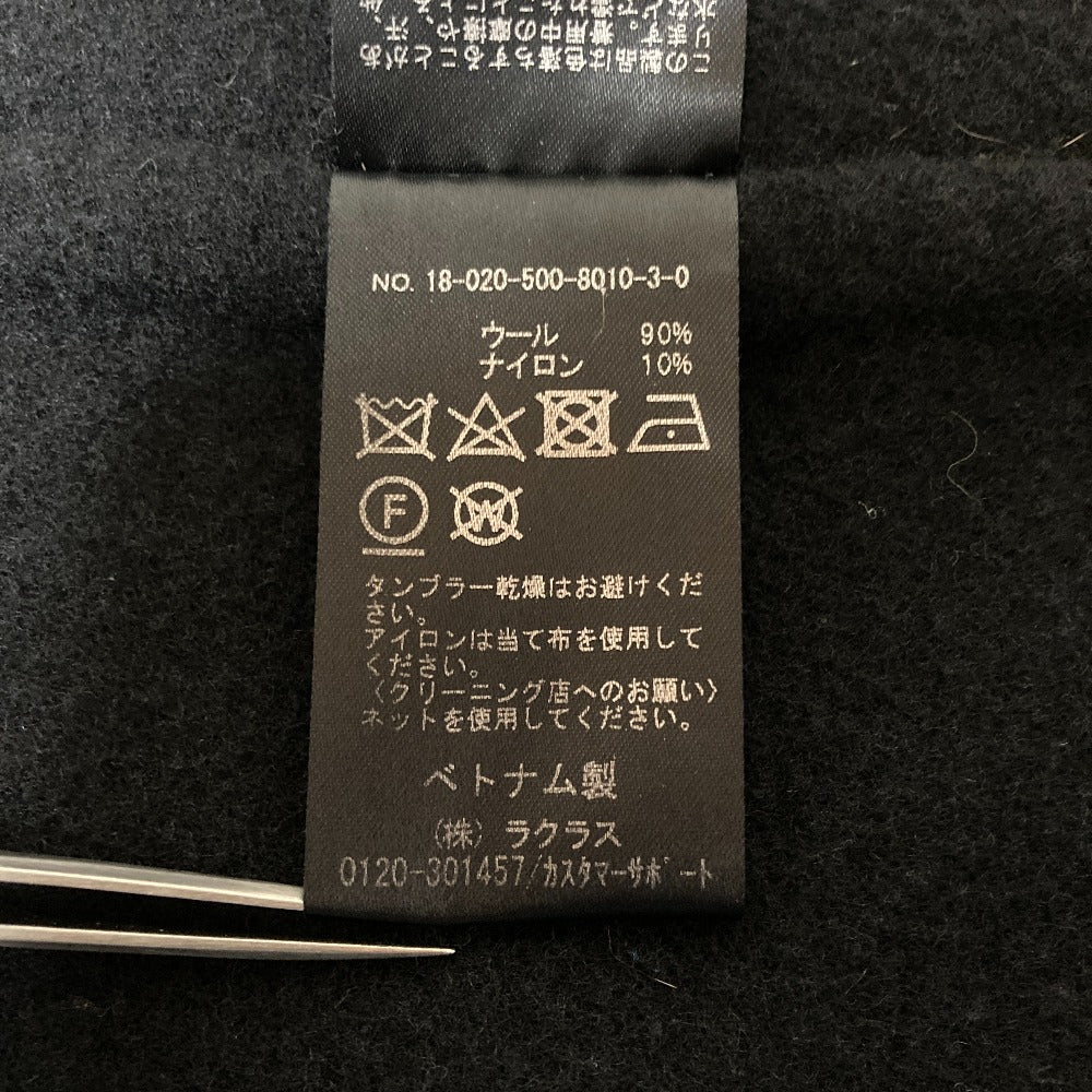 ドゥーズィエムクラス ウールノーカラーコート