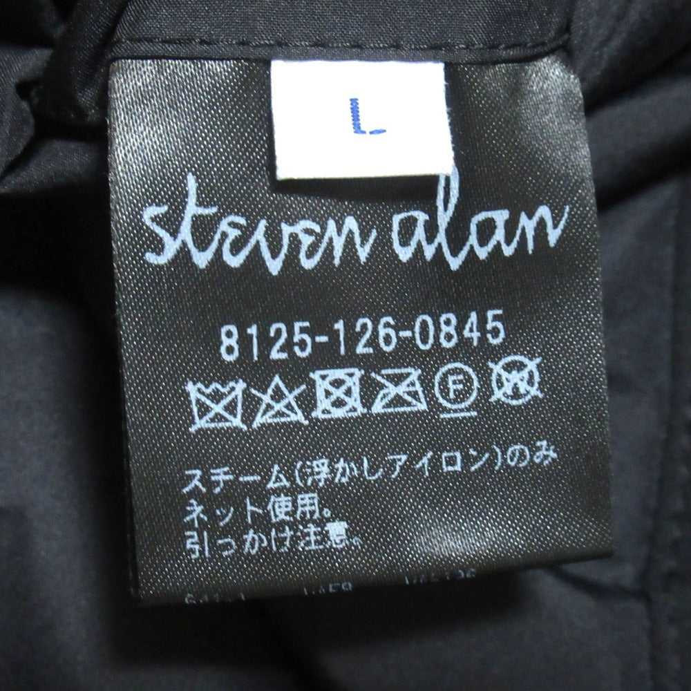 スティーブンアラン バルカラーパデッドジャケット