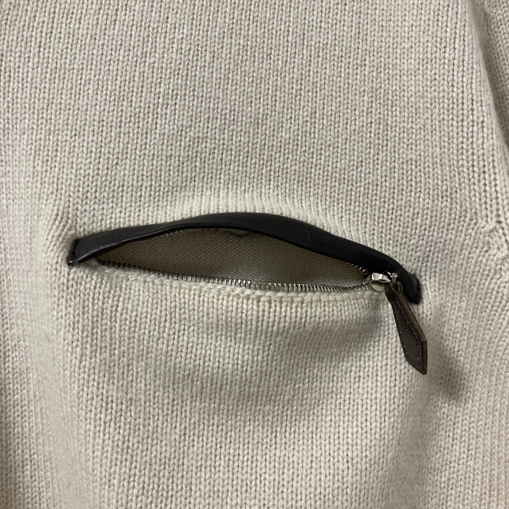 エルメス カシミアVネックニットセーター