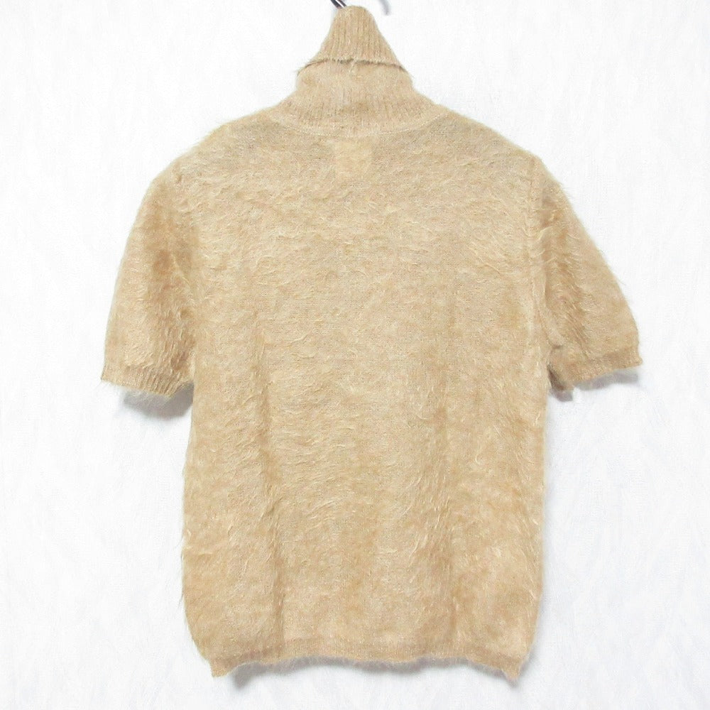 セリーヌ モヘア半袖タートルネックニットセーター
