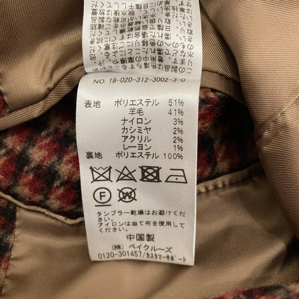 417エディフィス ウールカシミヤコート
