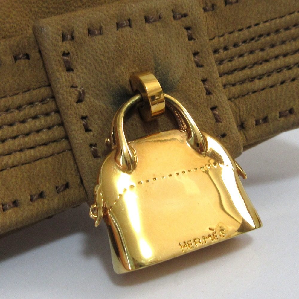 エルメス ボリードジジェ ヌバックレザー グローブ