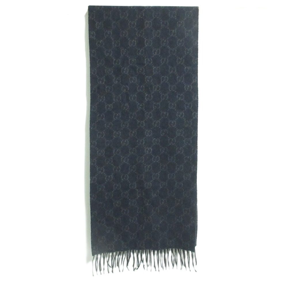 グッチ カシミヤ100%マフラー