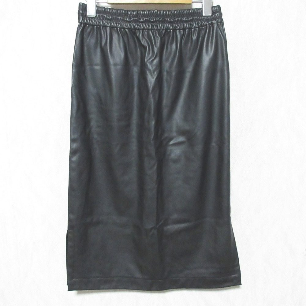セオリー DRAWSTRING SK エコレザー スカート