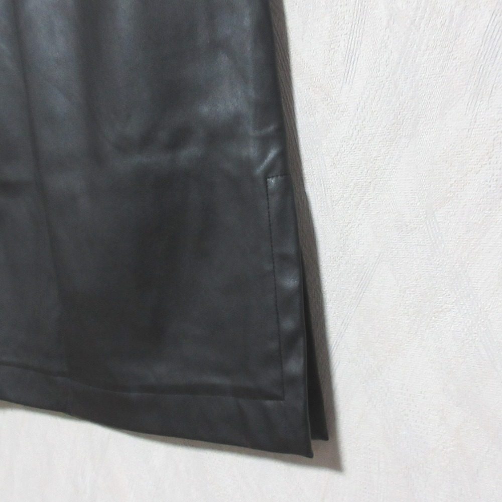 セオリー DRAWSTRING SK エコレザー スカート
