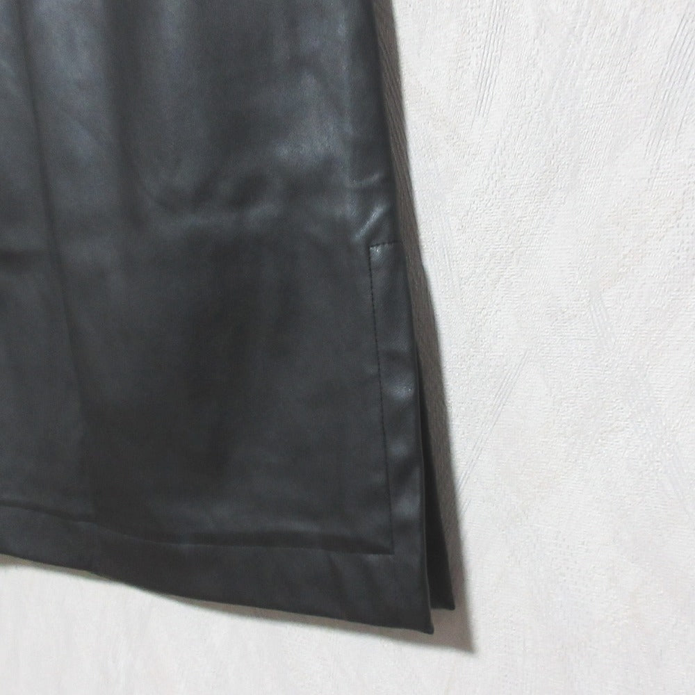 セオリー DRAWSTRING SK エコレザー スカート