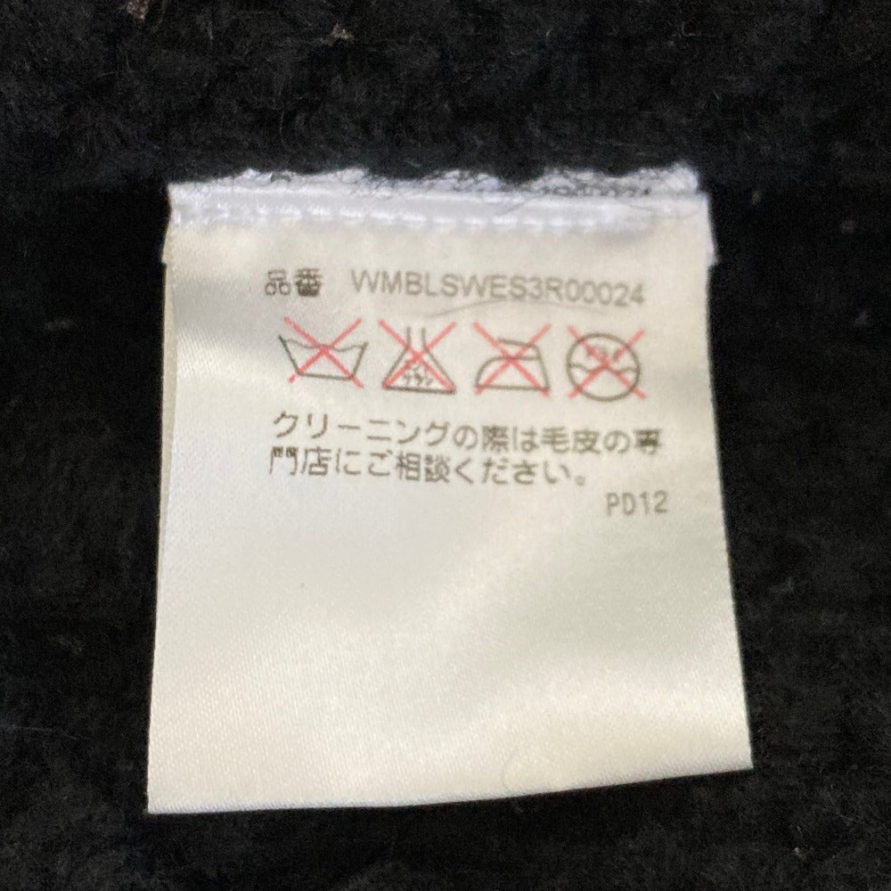 ラルフローレン ラムファー クロシェニットベスト