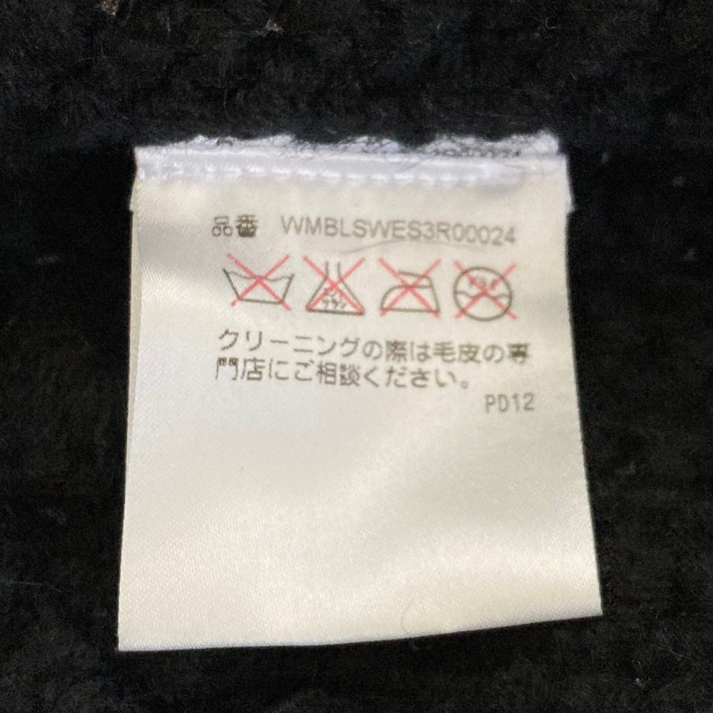 ラルフローレン ラムファー クロシェニットベスト