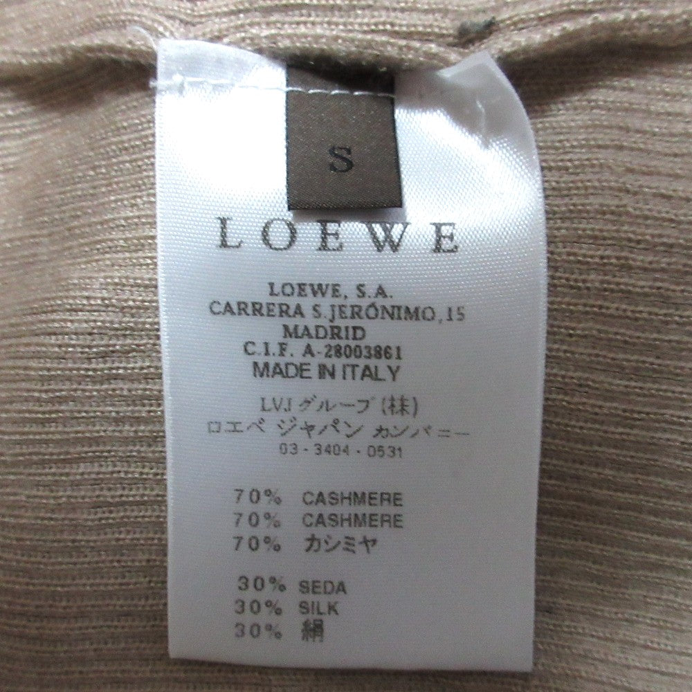 ロエベ カシミヤシルクニットトップス