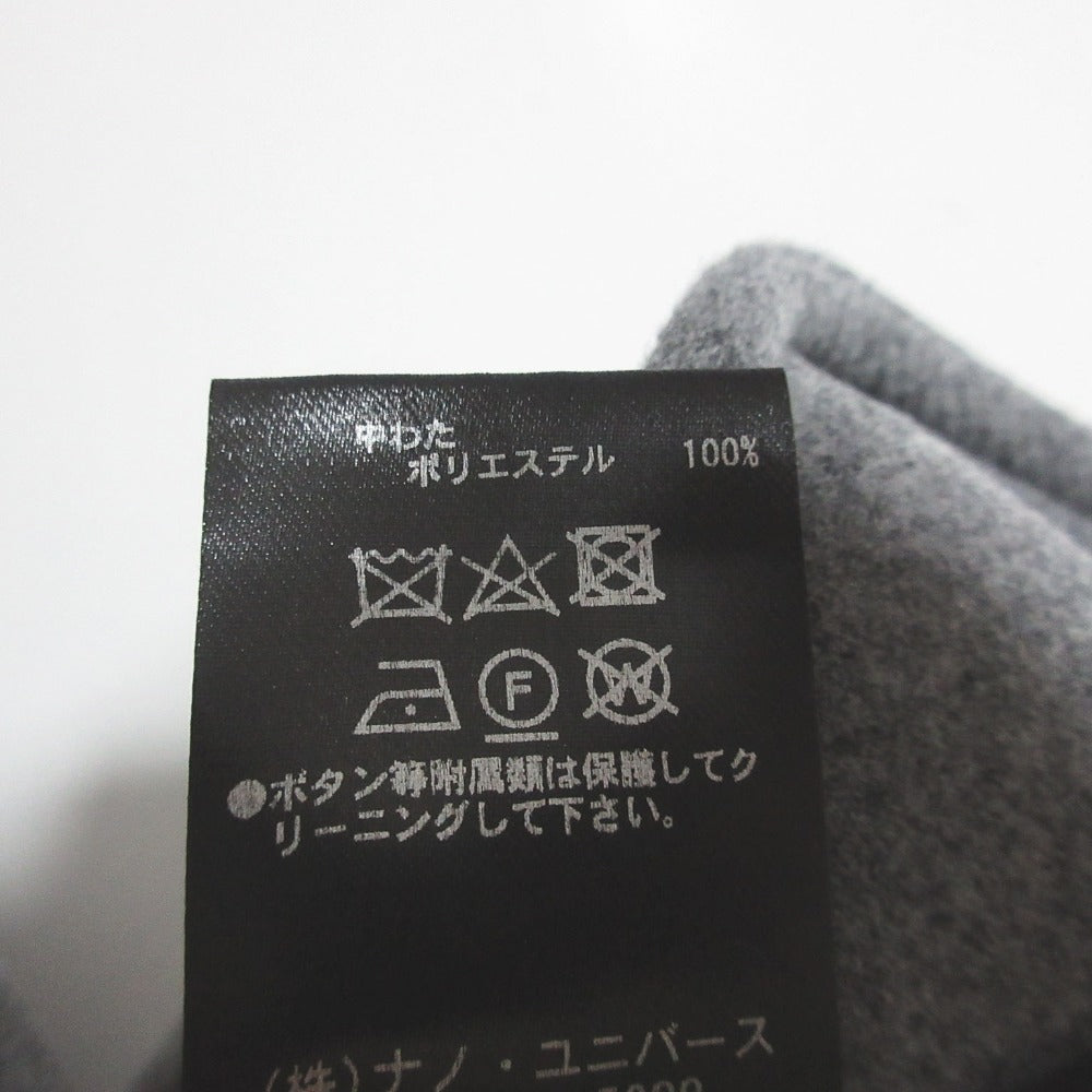 ナノユニバース SUPER140's WOOL パディングコート