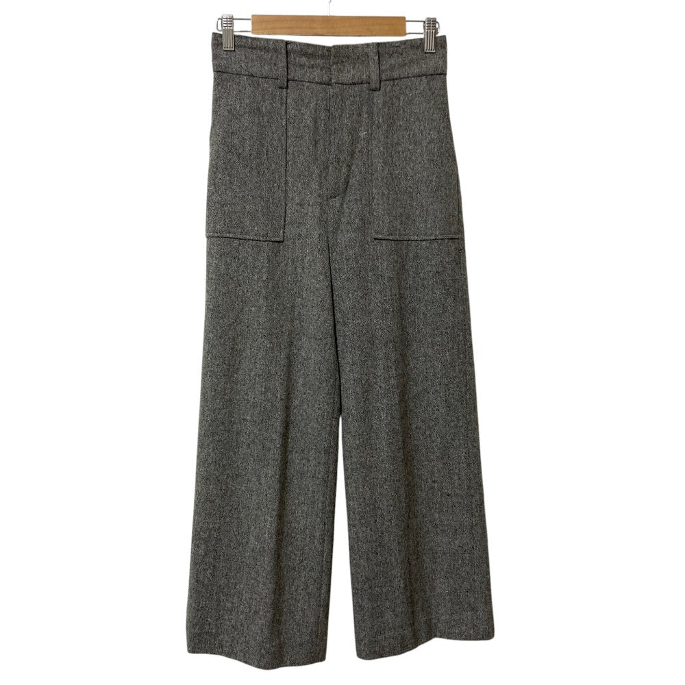 パシオーネ カシミヤブレンドワイドパンツ